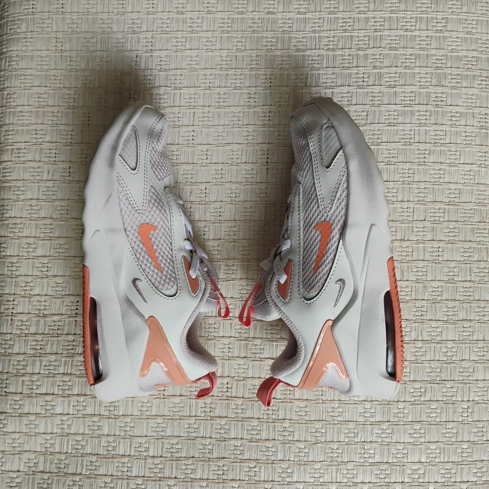 Nike Sneakers White and Orange Kids Size 13C